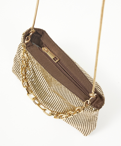 soeur（スール）の「●SOEUR/メタルミニポシェット（トートバッグ・レディース・シルバー/ゴールド・フリー）」の16枚目の写真