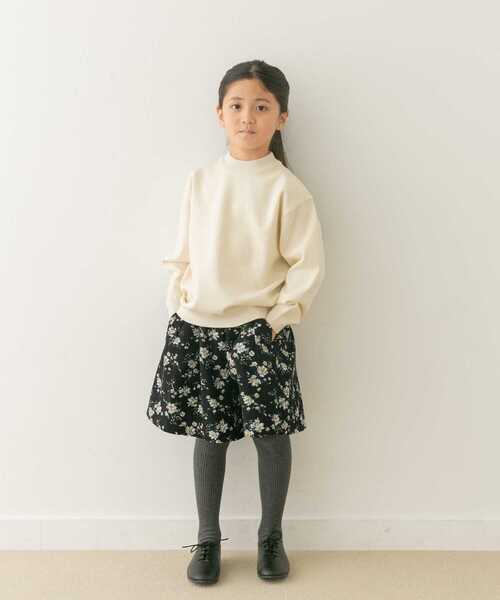 URBAN RESEARCH DOORS（アーバンリサーチドアーズ）の「『親子リンク』『UR TECH 200日ニット』プルオーバー(KIDS)（ニット/セーター・キッズ・オフホワイト/ブルー・105/120/135）」の12枚目の写真