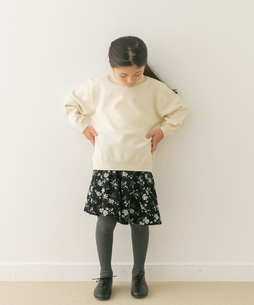 URBAN RESEARCH DOORS（アーバンリサーチドアーズ）の「『親子リンク』『UR TECH 200日ニット』プルオーバー(KIDS)（ニット/セーター・キッズ・オフホワイト/ブルー・105/120/135）」の13枚目の写真