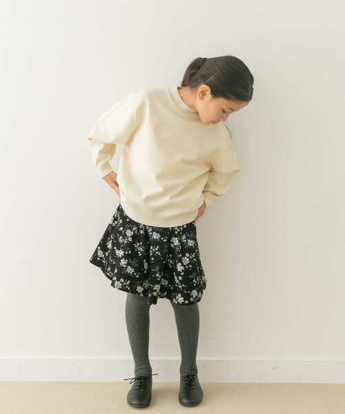 URBAN RESEARCH DOORS（アーバンリサーチドアーズ）の「『親子リンク』『UR TECH 200日ニット』プルオーバー(KIDS)（ニット/セーター・キッズ・オフホワイト/ブルー・105/120/135）」の14枚目の写真