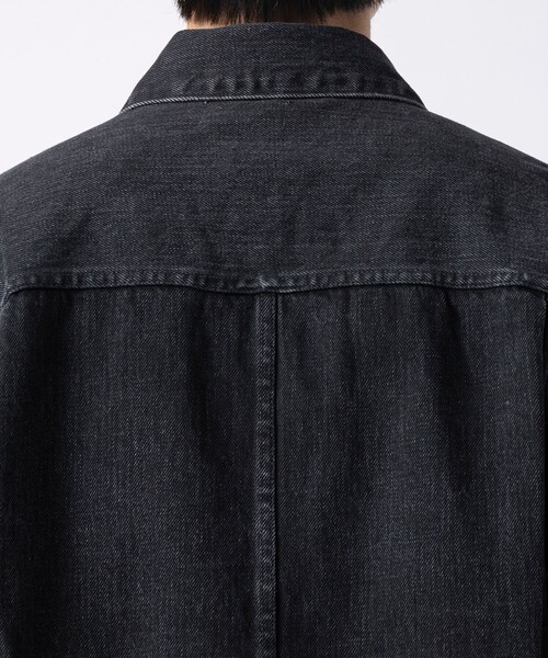 TANAKA（タナカ）の「【TANAKA / タナカ】THE JEAN JACKET BLACK（デニムジャケット・メンズ・ブラック・S/M）」の19枚目の写真