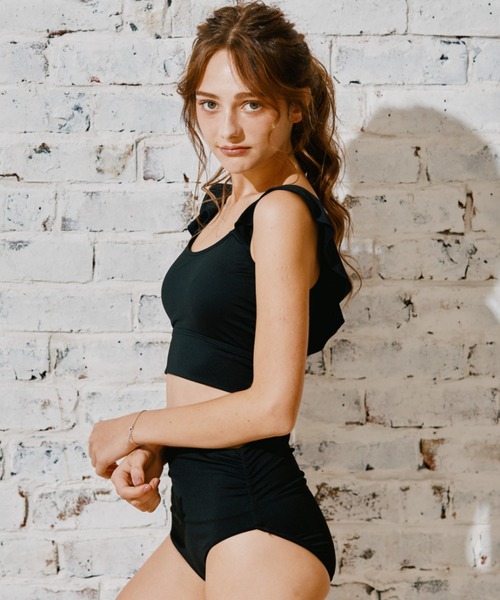 Reir ビスチェ ショートパンツ 2点セット インポートファブリック