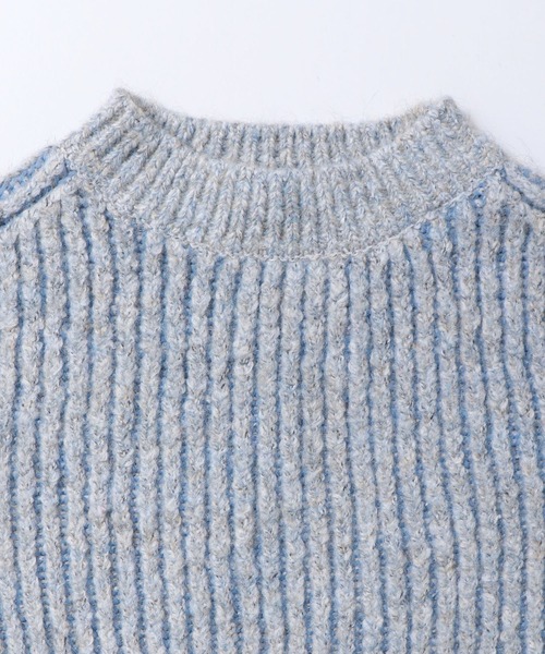 hunch（ハンチ）の「【WEB限定/別注】ジャガードショートニット（ニット/セーター・レディース・ブルー系その他/グレー系その他/ピンク系その他・FREE）」の17枚目の写真