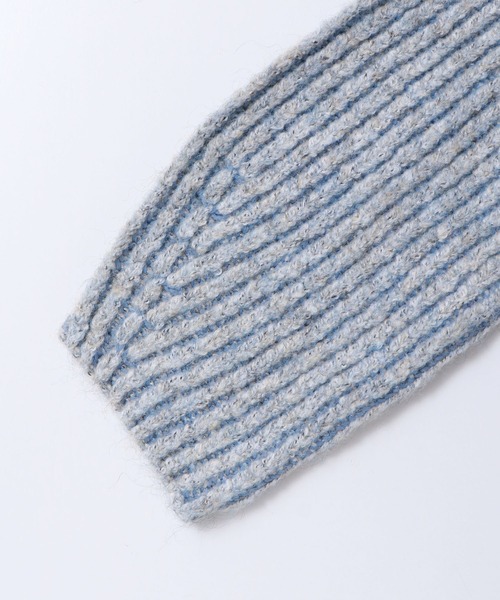 hunch（ハンチ）の「【WEB限定/別注】ジャガードショートニット（ニット/セーター・レディース・ブルー系その他/グレー系その他/ピンク系その他・FREE）」の18枚目の写真