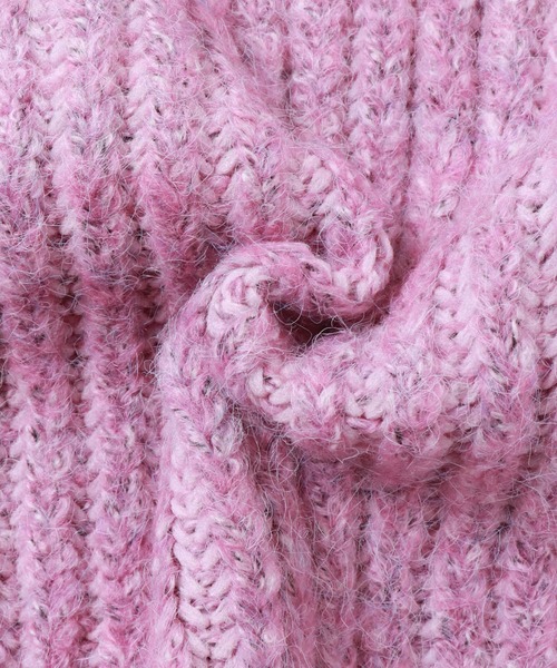 hunch（ハンチ）の「【WEB限定/別注】ジャガードショートニット（ニット/セーター・レディース・ブルー系その他/グレー系その他/ピンク系その他・FREE）」の20枚目の写真