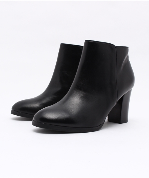 CIAOPANIC（チャオパニック）の「【Ciaopanic】　サイドZIPブーティー（ブーツ・レディース・ブラック/カーキ・38/36/37）」の2枚目の写真