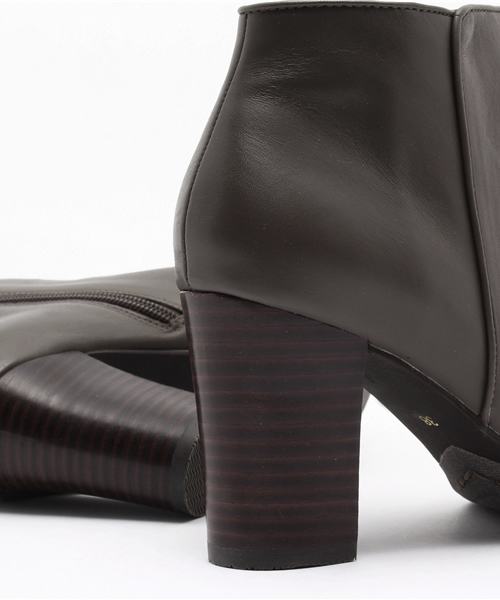 CIAOPANIC（チャオパニック）の「【Ciaopanic】　サイドZIPブーティー（ブーツ・レディース・ブラック/カーキ・38/36/37）」の9枚目の写真