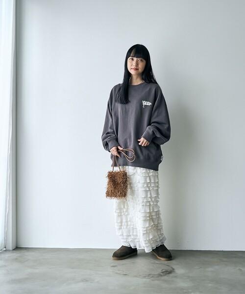 coen（コーエン）の「フェイクファーミニポシェット（ショルダーバッグ・レディース・ライム/ブラック/モカ・FREE）」の13枚目の写真