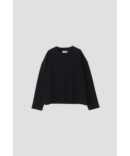 MARGARET HOWELL(マーガレットハウエル)の「COTTON WOOL JERSEY(スウェット・レディース・ベージュ系その他3/ブラック・2)」の4枚目の写真