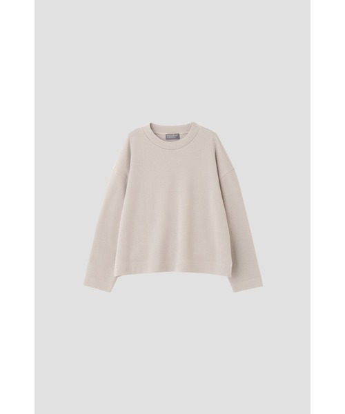 MARGARET HOWELL(マーガレットハウエル)の「COTTON WOOL JERSEY(スウェット・レディース・ベージュ系その他3/ブラック・2)」の8枚目の写真