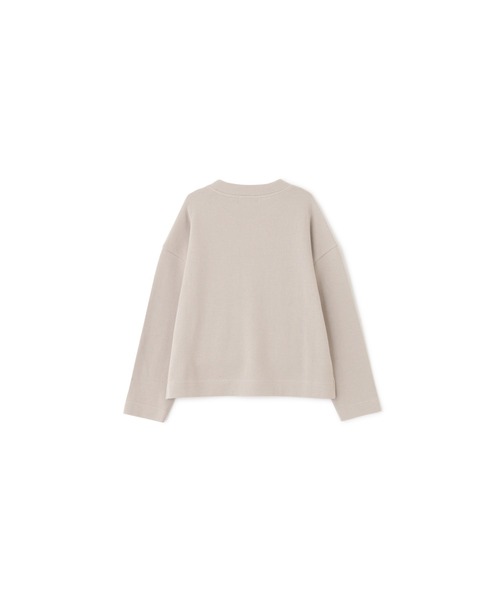 MARGARET HOWELL(マーガレットハウエル)の「COTTON WOOL JERSEY(スウェット・レディース・ベージュ系その他3/ブラック・2)」の9枚目の写真