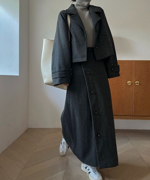 WILLFULLY（ウィルフリー）の「wool touch many way separate coat 