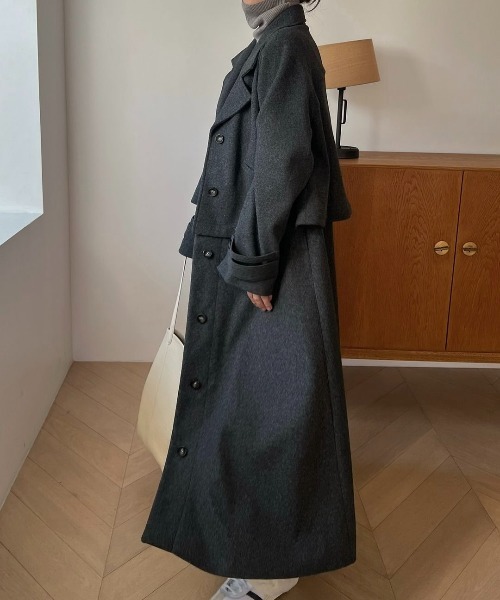 WILLFULLY（ウィルフリー）の「wool touch many way separate coat