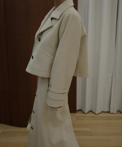 wool touch many way separate coat（その他アウター