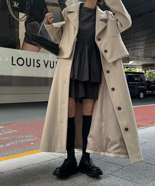 WILLFULLY（ウィルフリー）の「wool touch many way separate coat 