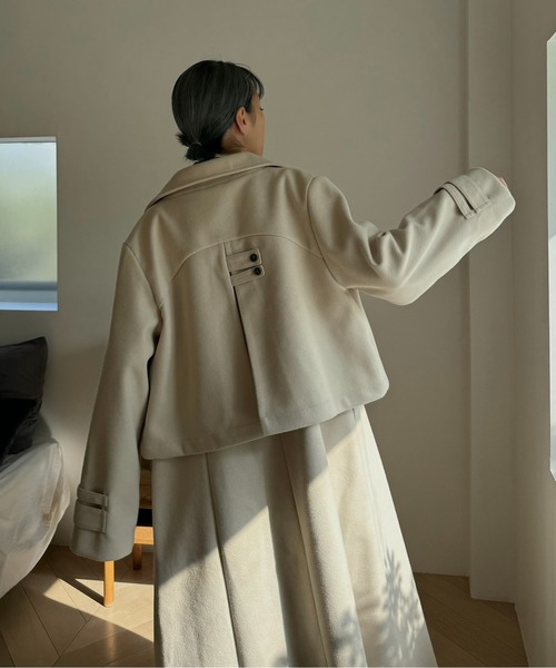 wool touch many way separate coat（その他アウター
