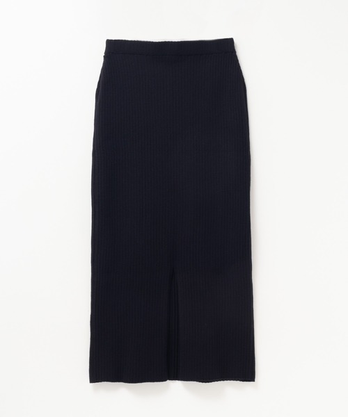 HusHusH（ハッシュアッシュ）の「HusHusH リブナロースカート（スカート・レディース・チャコールグレー/ブラック・M/L）」の10枚目の写真