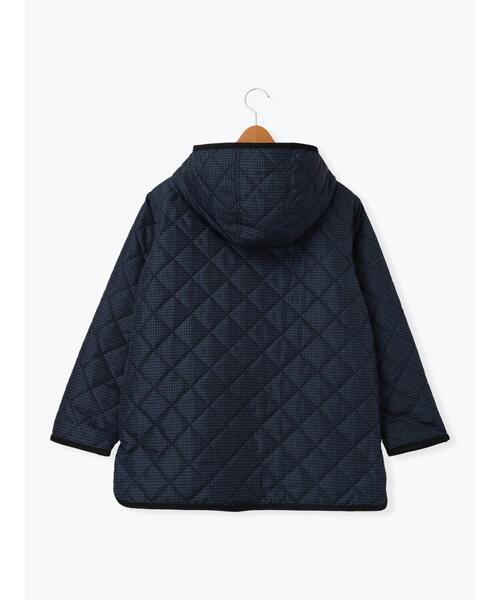 Lugnoncure（ルノンキュール）の「フード付キルトミドルコート（その他アウター・レディース・カーキ/ブラック/オフホワイト/ネイビー・F）」の20枚目の写真