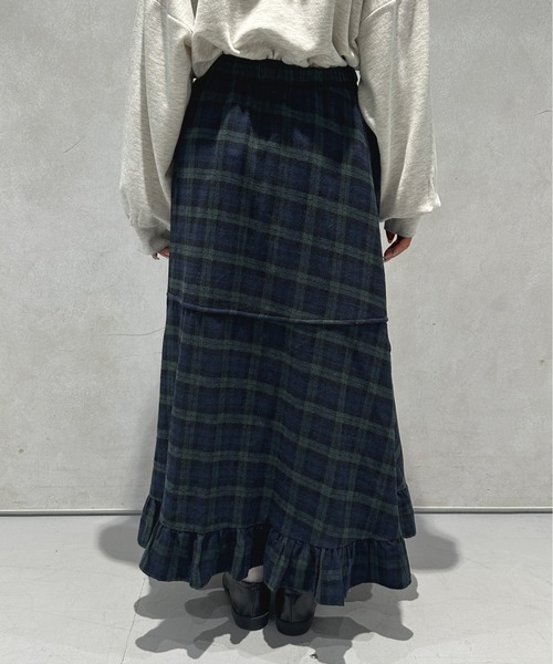 2サイズ展開】アソートダブルリボンフリルスカート（スカート