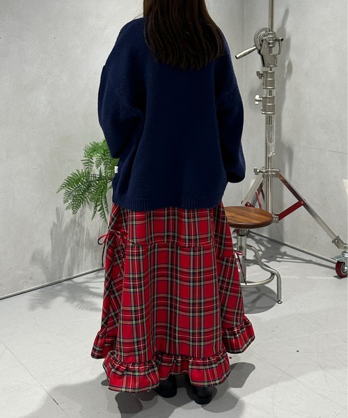 2サイズ展開】アソートダブルリボンフリルスカート（スカート