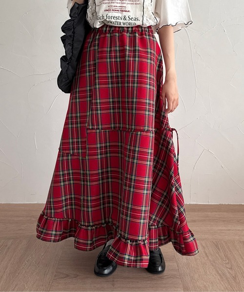 専用商品　　ユキコハナイ　リボンフリルスカート　新品未使用品 二段フリルスカート – レディースファッション通販の夢展望【公式】