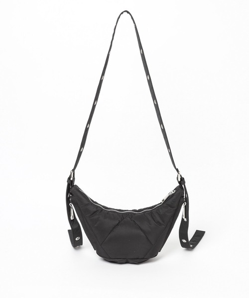 HARE(ハレ)の「パテッドナイロンBAG(HARE)(ショルダーバッグ・メンズ・ブラック・FREE)」の19枚目の写真