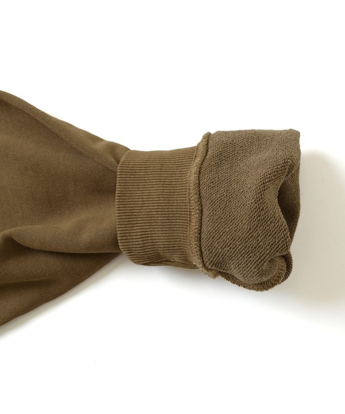 GLAZOS（グラソス）の「【大人向けサイズあり】【PEANUTS】ジョークール ラグラントレーナー（スウェット・キッズ・ブラウン/レッド/ベージュ・M/S/LL/L）」の8枚目の写真