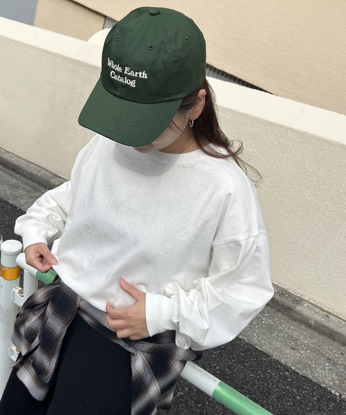 INFIELDER DESIGN（インフィールダーデザイン）の「【INFIELDER DESIGN / インフィールダーデザイン】 WEC CAP（キャップ・レディース・ネイビー/グリーン・FREE）」の2枚目の写真