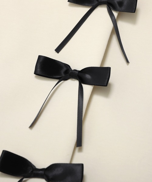 MERAKI（メラキ）の「リボンペプラムジレ（ベスト・レディース・ブラック/ホワイト・FREE）」の22枚目の写真