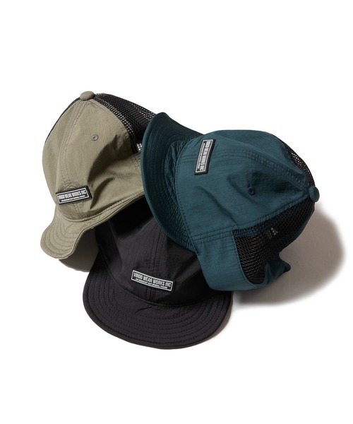 VIRGOwearworks(ヴァルゴウェアワークス)の「Minimal mesh cap(キャップ・メンズ・ブラック/ネイビー/オリーブドラブ・FREE)」の4枚目の写真