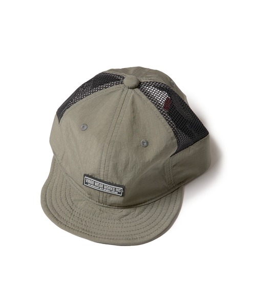 VIRGOwearworks(ヴァルゴウェアワークス)の「Minimal mesh cap(キャップ・メンズ・ブラック/ネイビー/オリーブドラブ・FREE)」の6枚目の写真