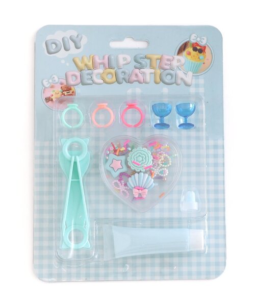 allolun.(オールオルン)の「オールオルン DIY ホイップステップデコレーション(おもちゃ・キッズ・サックスブルー/ピンク/イエロー・FREE)」の2枚目の写真