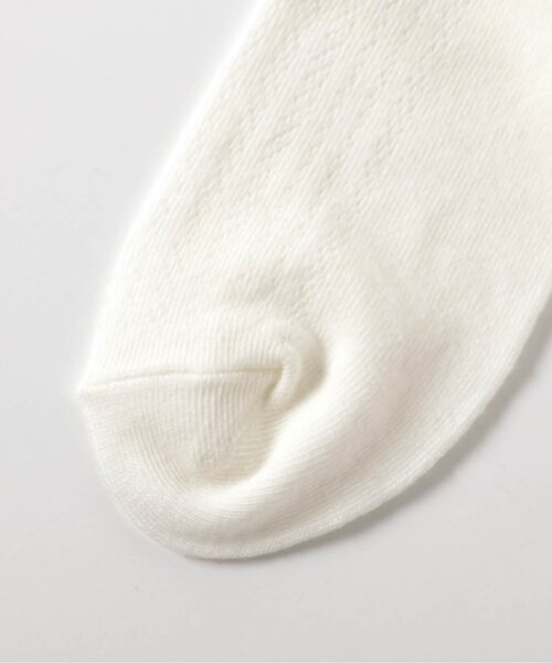 apres les cours(アプレレクール)の「オーガンジーレースソックス(ソックス/靴下・キッズ・ネイビー/オフホワイト・12/15 /18/21)」の12枚目の写真