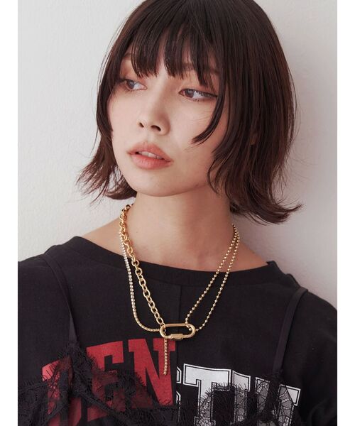 jouetie（ジュエティ）の「レイヤードチェーンネックレス（ネックレス・レディース・シルバー/ゴールド・FREE）」の7枚目の写真