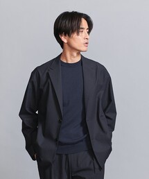 美品 beauty&youth セットアップ グレー　KOMATSU PACK KOMATSU PACK 2ボタン リラックスシルエット ジャケット