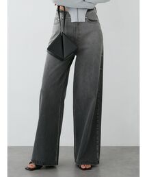 MURUA | グラデーションワイドデニム(デニムパンツ)