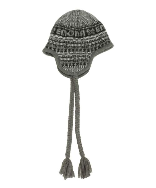 EMODA（エモダ）の「ダブルフェイスノルディックニットキャップ（ニットキャップ/ビーニー・レディース・グレー/ブラウン・FREE）」の11枚目の写真