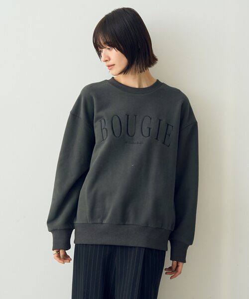 【セール】裏起毛刺繍ロゴスウェット（スウェット）｜YECCA VECCA（イェッカヴェッカ）