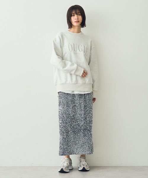【セール】裏起毛刺繍ロゴスウェット（スウェット）｜YECCA VECCA（イェッカヴェッカ）