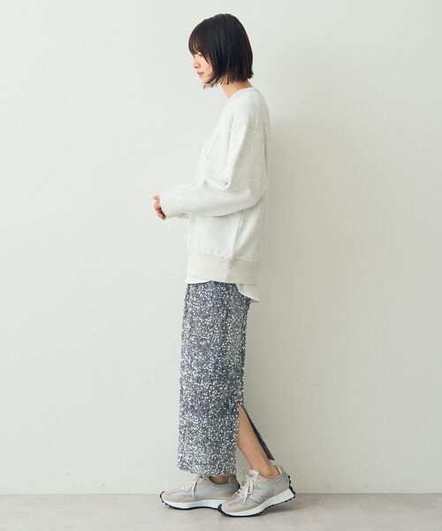 【セール】裏起毛刺繍ロゴスウェット（スウェット）｜YECCA VECCA（イェッカヴェッカ）