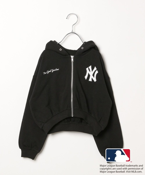 10C REPIPI（ジューシーレピピ）の「【10C REPIPI】【MLB】ワッペンパーカー（パーカー・キッズ・グレー/オートミール/ブラック・130cm/120cm/110cm）」の2枚目の写真