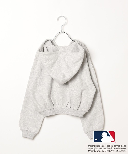 10C REPIPI（ジューシーレピピ）の「【10C REPIPI】【MLB】ワッペンパーカー（パーカー・キッズ・グレー/オートミール/ブラック・130cm/120cm/110cm）」の4枚目の写真