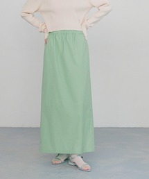 yuw | Wウエストストライプタイトスカート 289054(スカート)