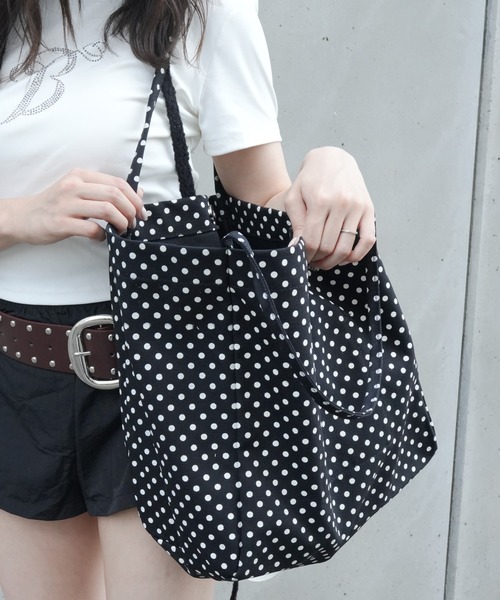 セール】【 SORUTT / ソルト 】 キャンバス ドット トートバッグ