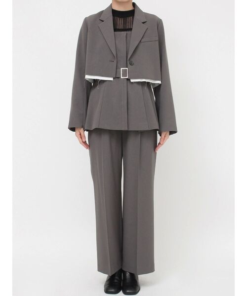 MURUA セットアップ 中古・古着通販】MURUA (ムルーア) セットアップスーツ ブラウン