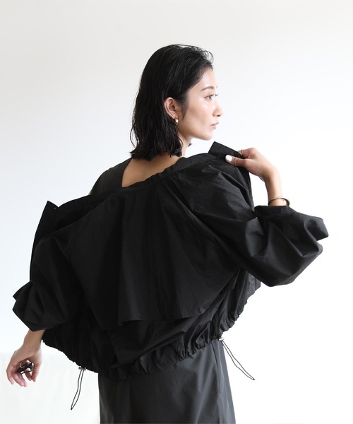 ドローストリングブルゾン/ラッシュガード