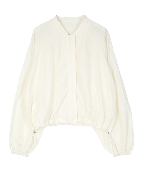 UR'S（ユアーズ）の「ドローストリングブルゾン/ラッシュガード（ラッシュガード・レディース・アイボリー/ブラック・L/M/S）」の21枚目の写真