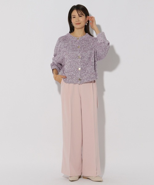 Elura(エルーラ)の「マルチシーズンワイドパンツ<低身長サイズあり>/291065(その他パンツ・レディース・ライトピンク/グリーン系その他/ネイビー・FREE(S)/LARGE/MEDIUM)」の20枚目の写真
