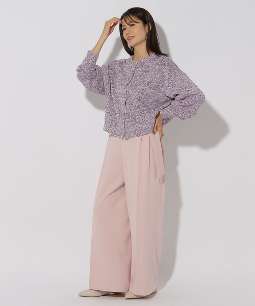 Elura(エルーラ)の「マルチシーズンワイドパンツ<低身長サイズあり>/291065(その他パンツ・レディース・ライトピンク/グリーン系その他/ネイビー・FREE(S)/LARGE/MEDIUM)」の13枚目の写真