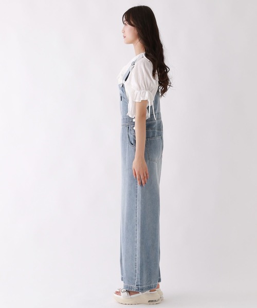 repipi armario(レピピ アルマリオ)の「デニムオーバーオール(サロペット/オーバーオール・キッズ・ブルー/ブラック/アイボリー・LARGE/MEDIUM/SMALL)」の9枚目の写真